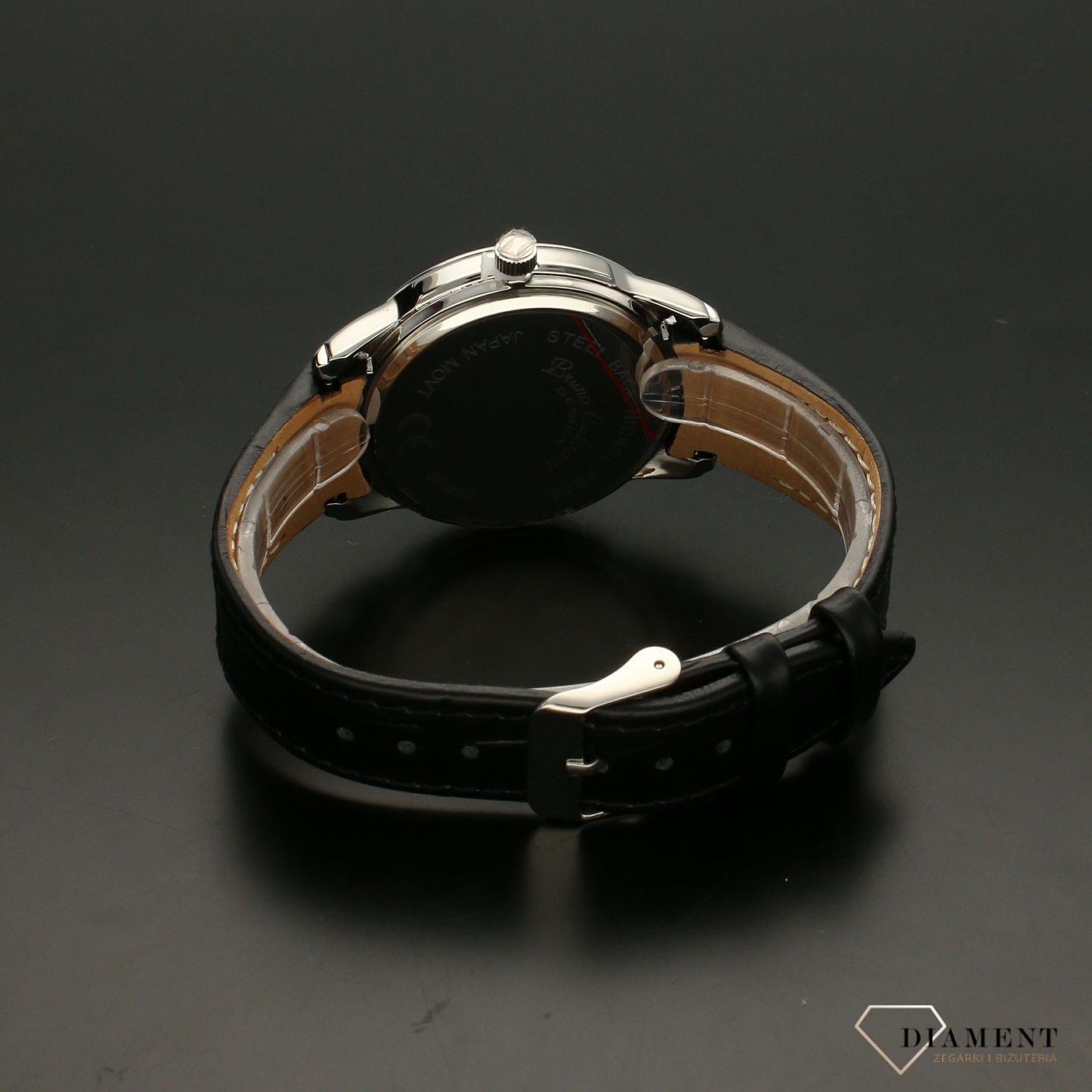 Zegarek męski na pasku Bruno Calvani Classic BC887 BLACK (2).jpg